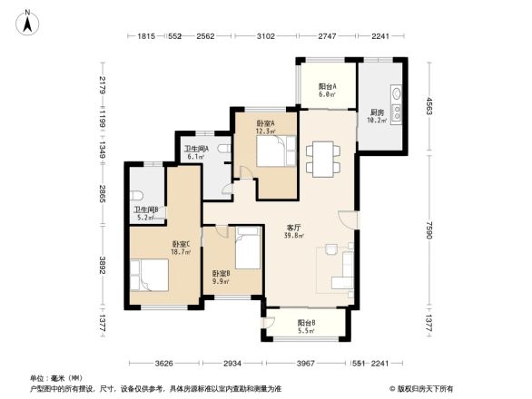 青林湾七期户型图