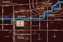 中国铁建印象花语墅交通图