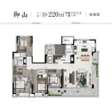 中电建·国誉茂山220㎡户型