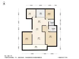 祥生·尚京公馆4室2厅1厨2卫建面132.18㎡