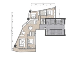 中鹰黑森林花园3室2厅1厨3卫建面231.00㎡