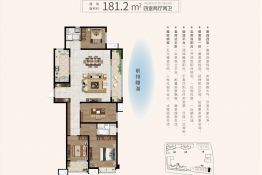 君一控股·云锦公园4室2厅1厨2卫建面181.2㎡