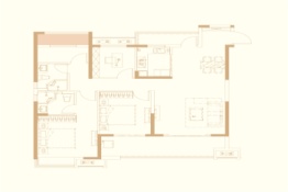 东投·状元府3室2厅1厨2卫建面137.00㎡