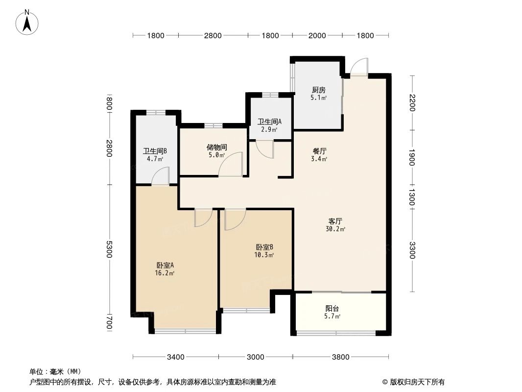 户型图3/3