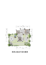 首开·仙海龙湾3室2厅1厨3卫建面162.00㎡