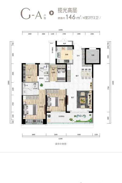 中央云璟图片相册,中央云璟户型图,样板间图,装修效果图,实景图-临沂房天下