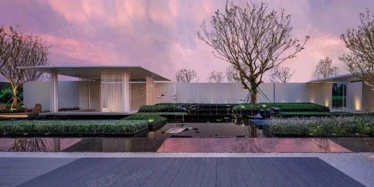 红星海河湾天铂实景图