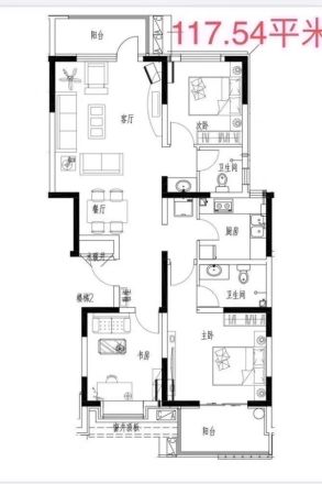 恒基嘉园南区户型图
