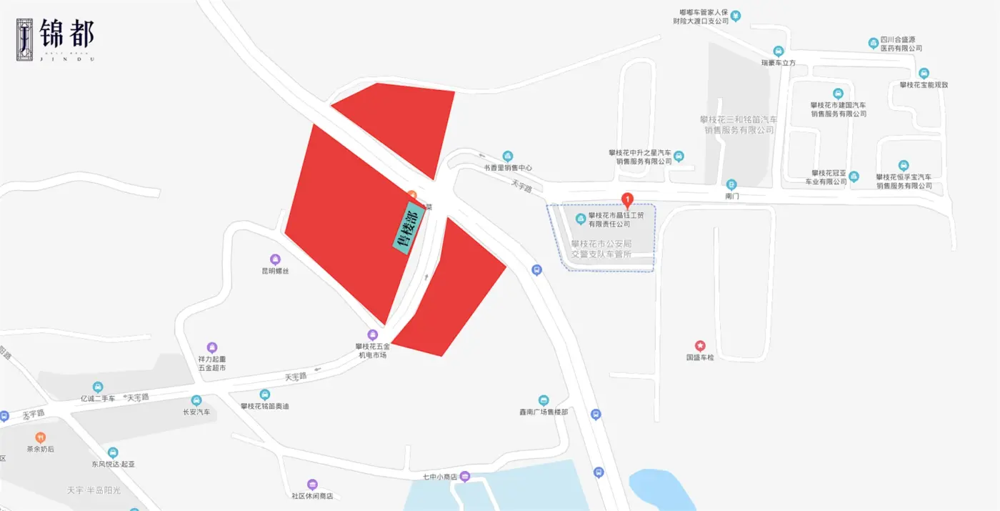 锦都交通图