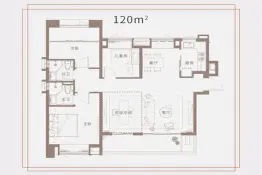 住宅·水晶尚庭4室2厅1厨2卫建面120.00㎡