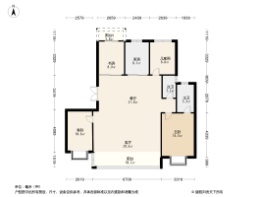 锦云著4室2厅1厨2卫建面170.00㎡