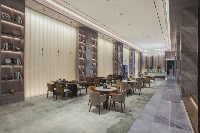 绿城·明月听蘭实景图