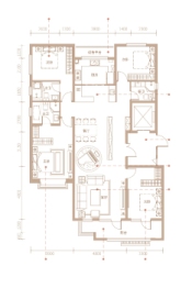 汇涛·世纪风景4室3厅2厨3卫建面188.00㎡