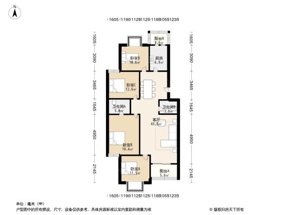 丰管路甲52号院户型图