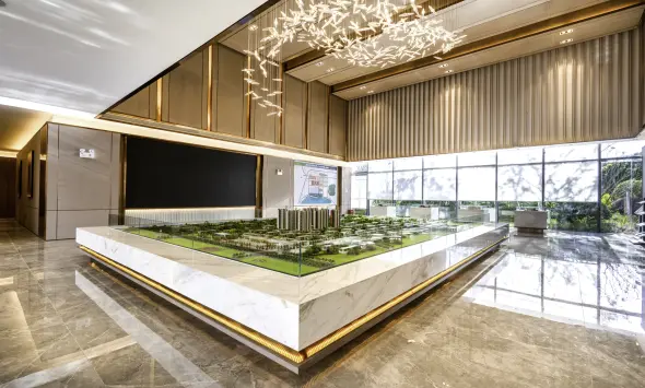 环球融创蔚蓝城实景图