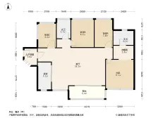 越秀臻悦府 4居 南向精装修 视野无遮挡 免税送车位