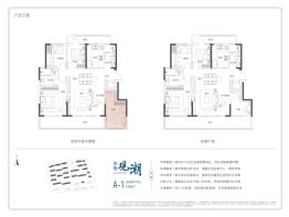 融创·运河源4室2厅1厨2卫建面143.00㎡