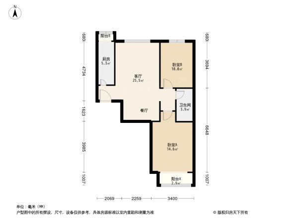 广通小区户型图