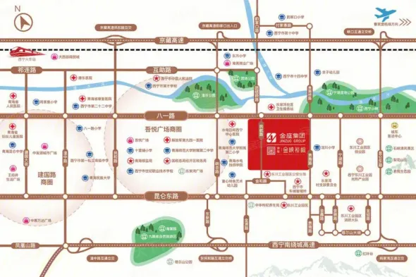 西宁金座金映裕福_金座金映裕福户型图_地址_金座金映裕福房价 -西宁房天下