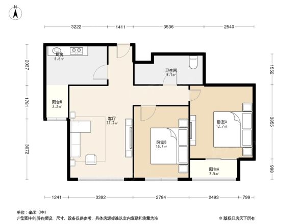 广通小区户型图