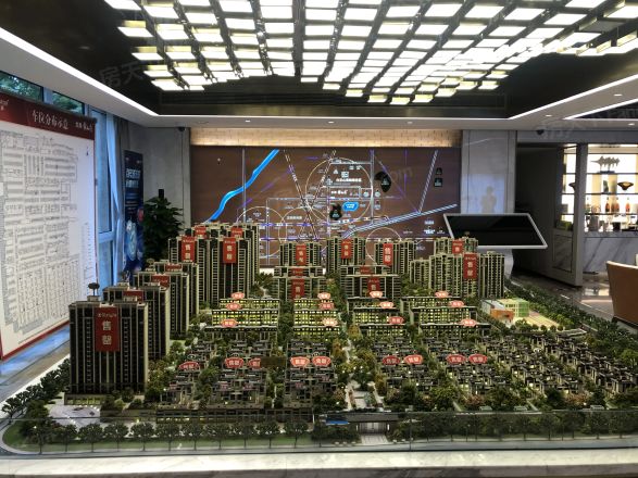 龙湖春江天越实景图