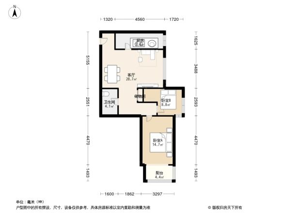 广通小区户型图