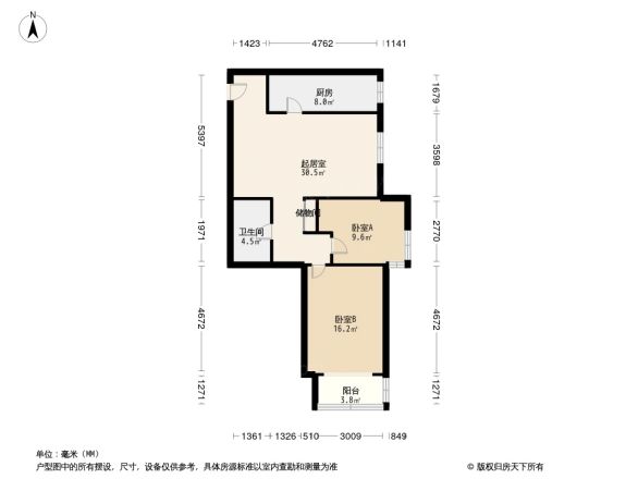 广通小区户型图