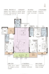 项城碧桂园4室2厅1厨3卫建面200.00㎡