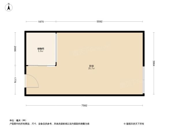 长银大厦公寓户型图