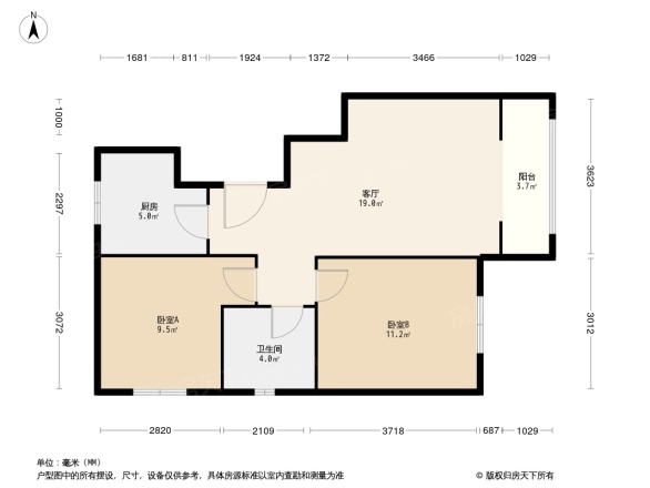 园博嘉园户型图