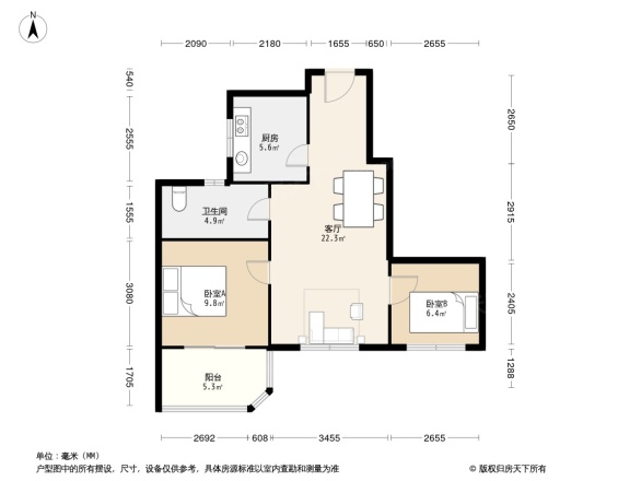 宝丰大厦户型图