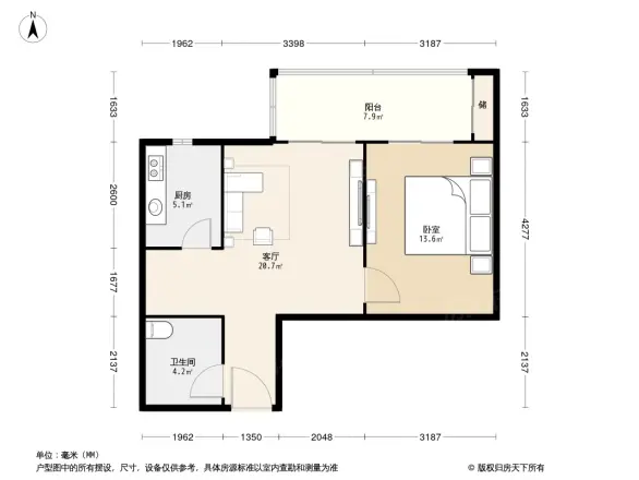 中景濠庭户型图