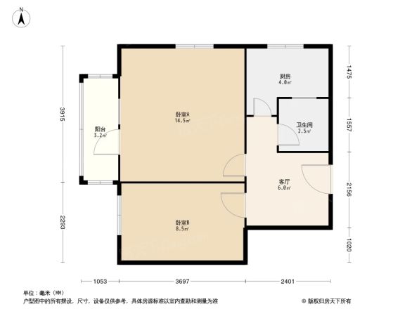 新桥大街甲43号楼户型图