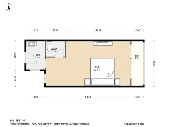 大柳树3号院户型图
