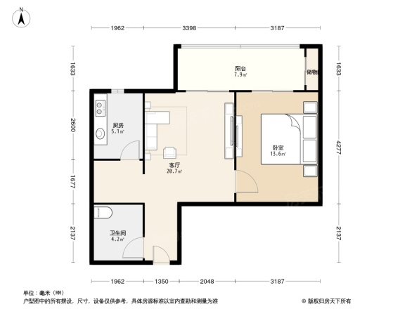 中景濠庭户型图