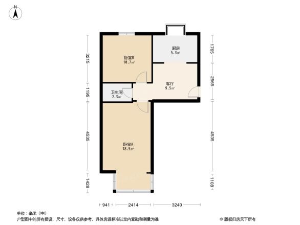 南厂住宅西区户型图