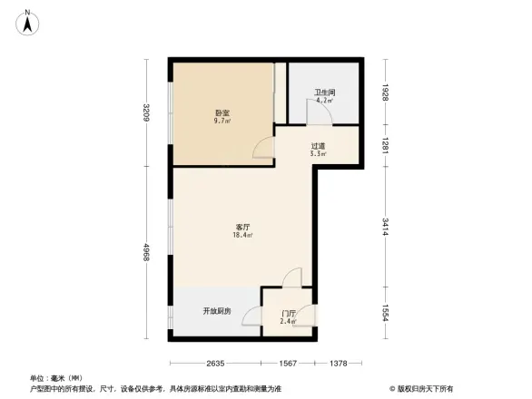 迈豪时代居户型图
