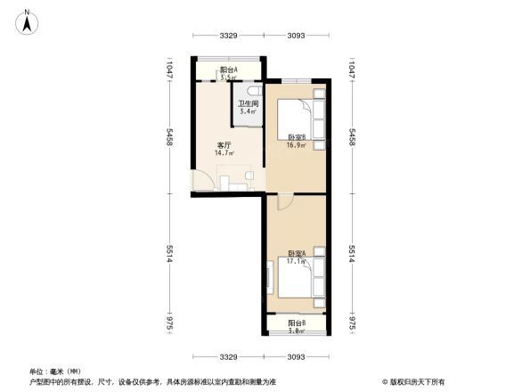力学胡同户型图