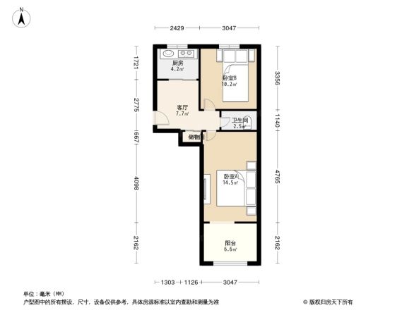 制线厂家属楼户型图