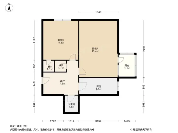 甜水园西街户型图