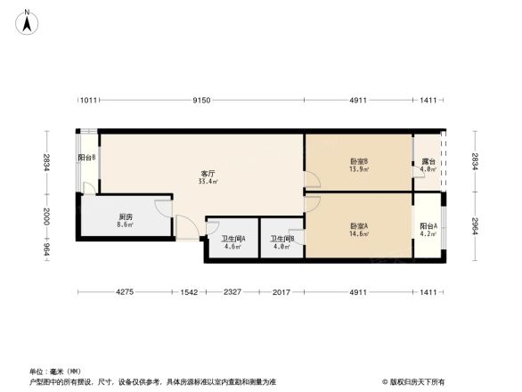 文津世家户型图