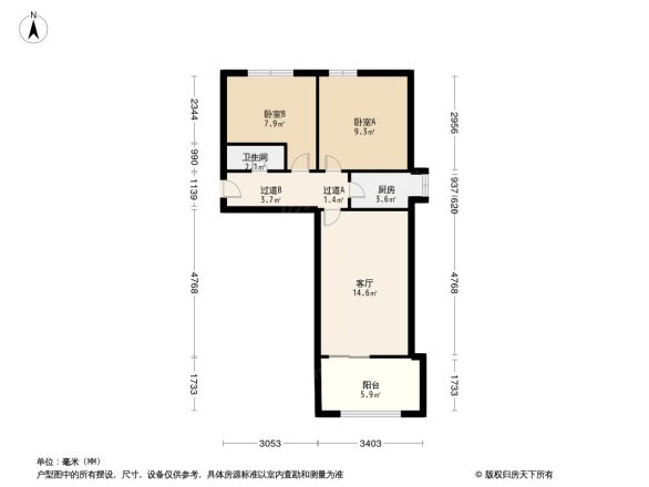 制线厂家属楼户型图