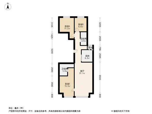 融华世家户型图