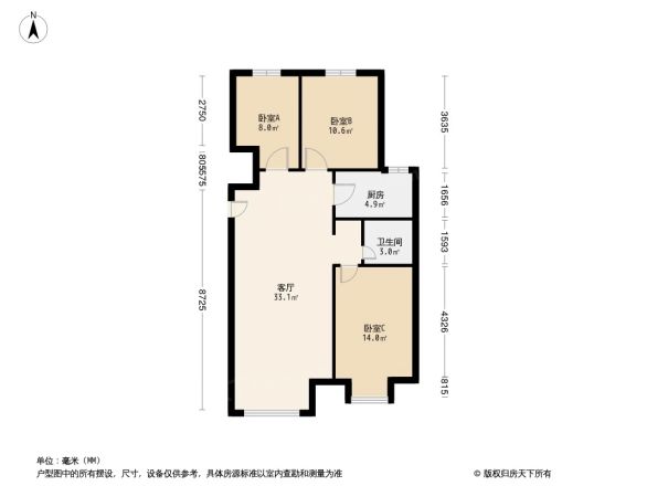中国铁建青秀尚城户型图
