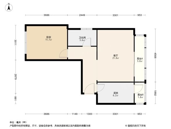 建东苑东区户型图