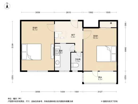 文兴东街户型图