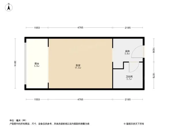 宝盛里观澳园户型图