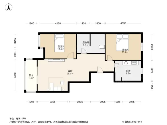 天怡福园户型图