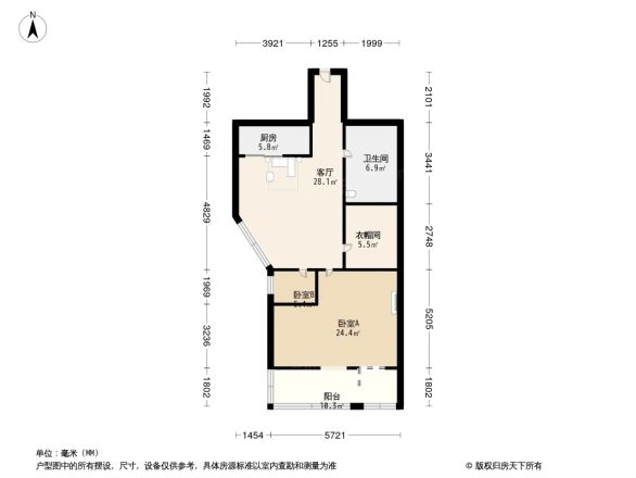 燕华苑商住楼户型图