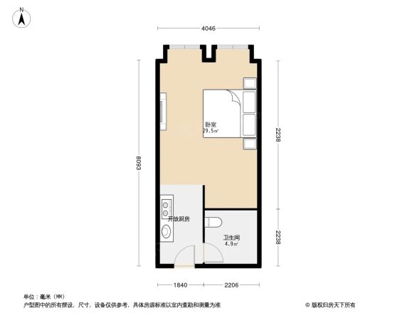 世界城商住楼户型图